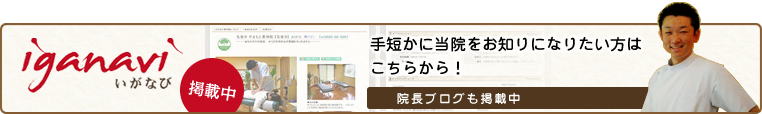 やまもと整体院いがなびページ